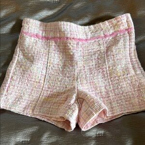 Janie and Jack Kids Pink Tweed Shorts size 4T
